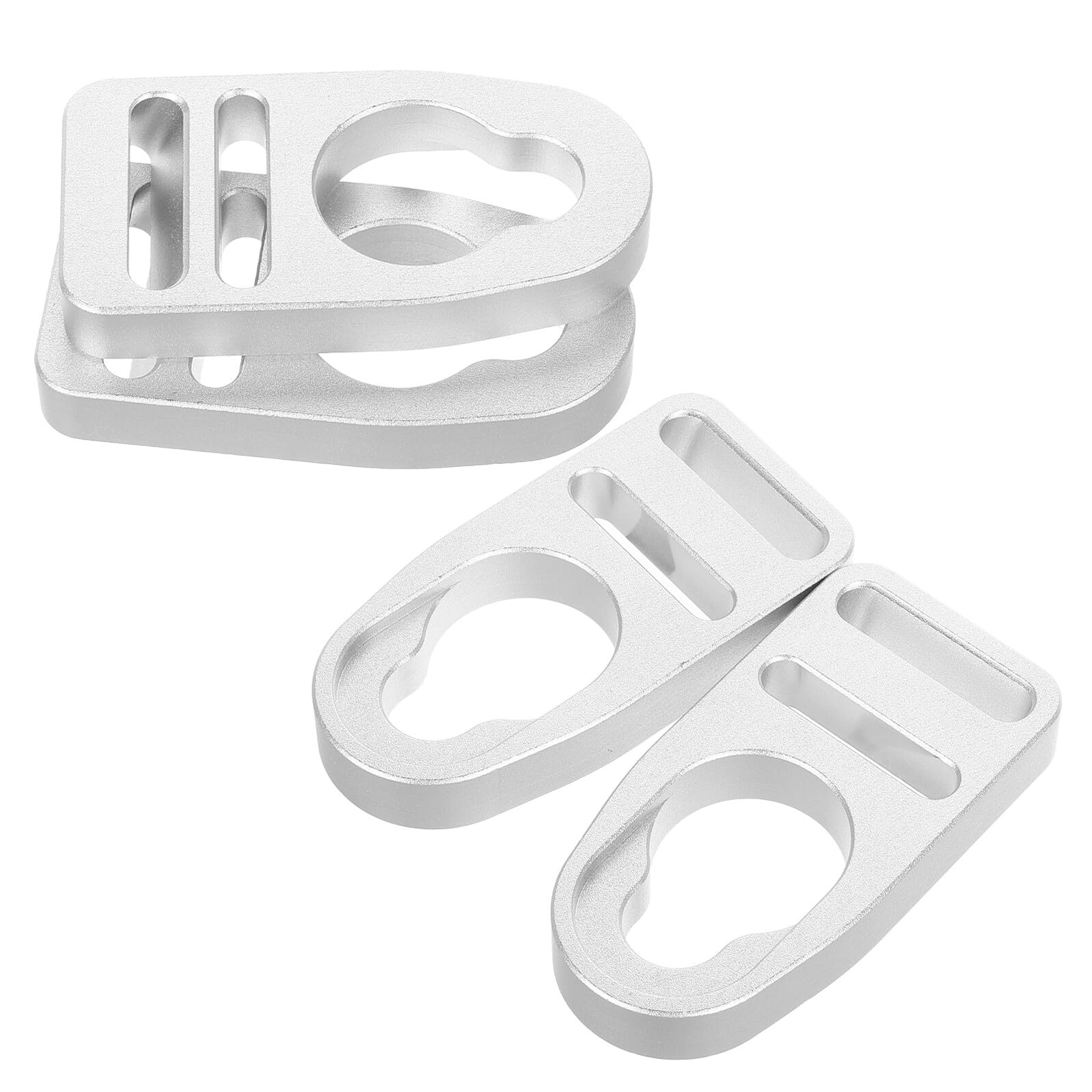 Cierres de asiento para kayak de aluminio Mikinona con clips resistentes de alta durabilidad 8