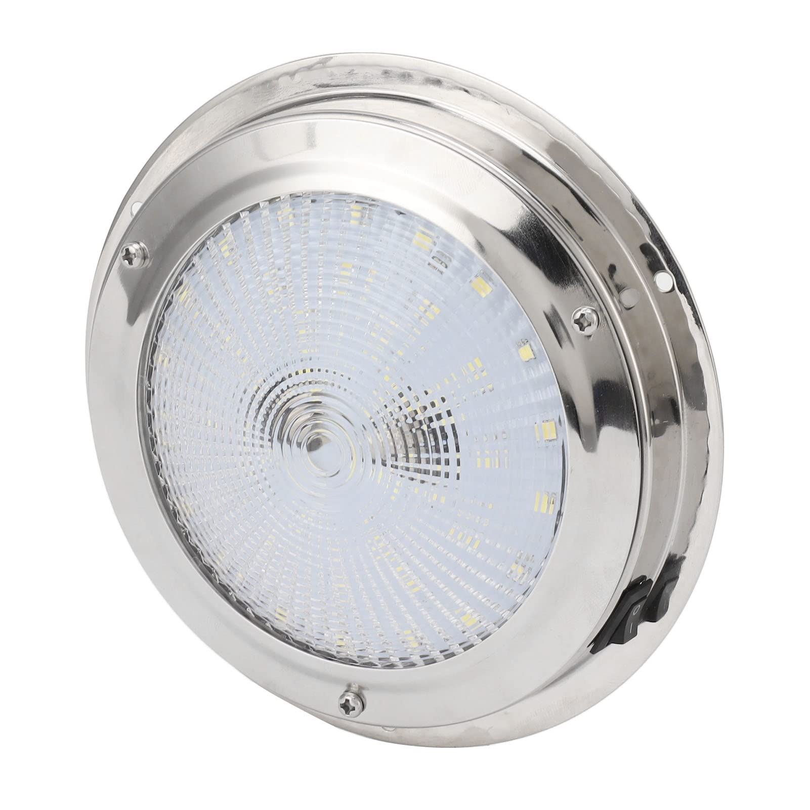5.5in Marine Ceiling Dome Light 42LED IP65 Waterproof Interior Interior Surface Mount Light for Caravan RV Boat Yacht