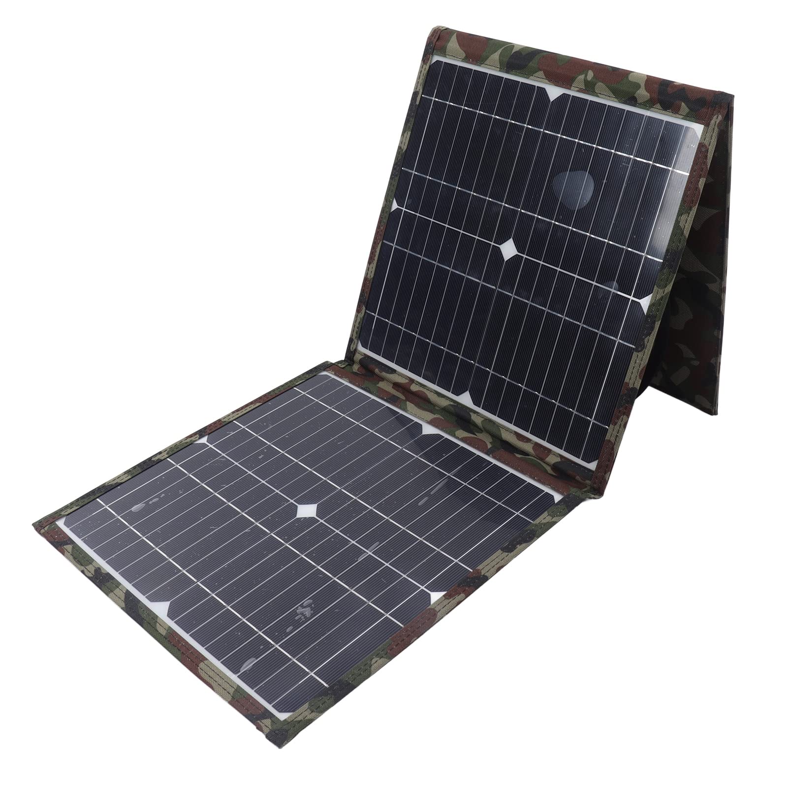Fonte di energia verde efficiente pieghevole del caricatore del pannello solare di Camo per progettazione monocristallina di RVs 18V 36W