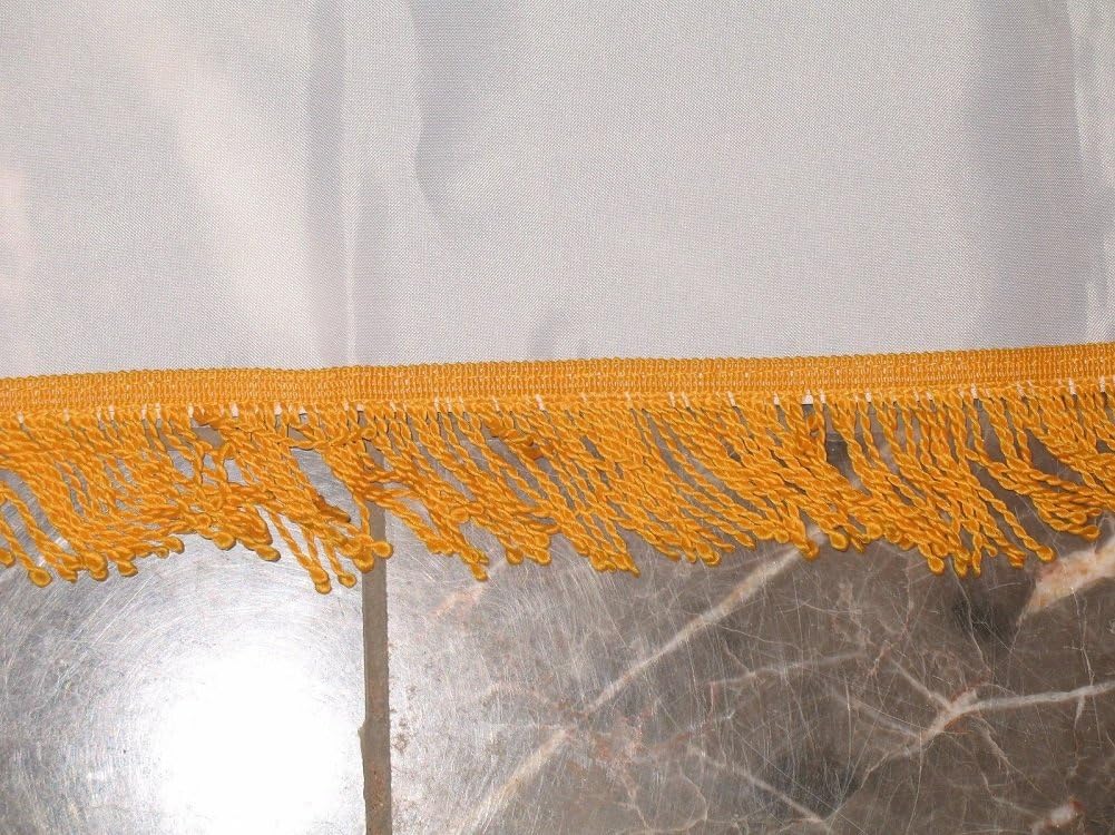 3x5 Christian Christ Religious Church Embroidered Sewn Nylon Flag with Grommets And Gold Fringe 3'x5' Banner