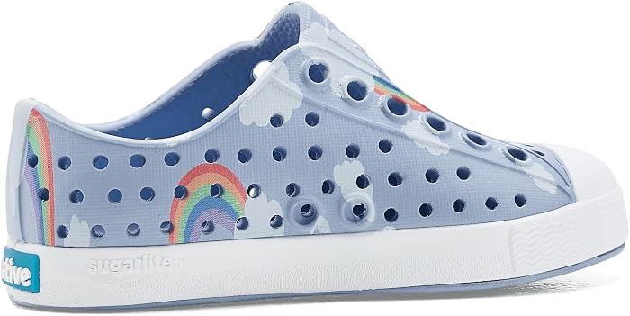 Кроссовки Native Shoes Jefferson Print для малышей, цвет: Синий — фото 7