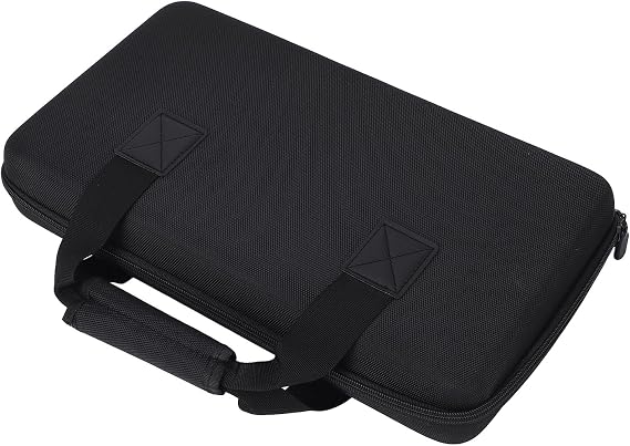 DJ Controller Case for DDJ FLX4 and DDJ-400 EVA Shockproof Design with Portable Handle 50x30x8CM for Travel