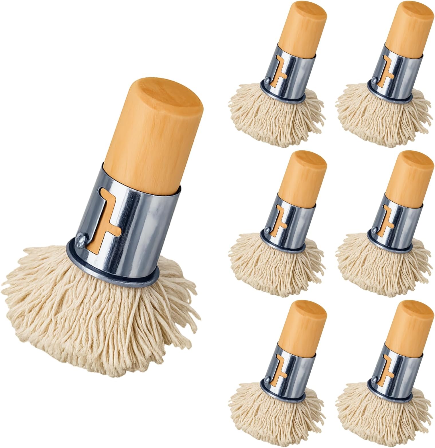 JapanBargain 2461x6, Oil Brush for Cooking Takoyaki Teppanyaki BBQ Grill Pastry, Set of 6