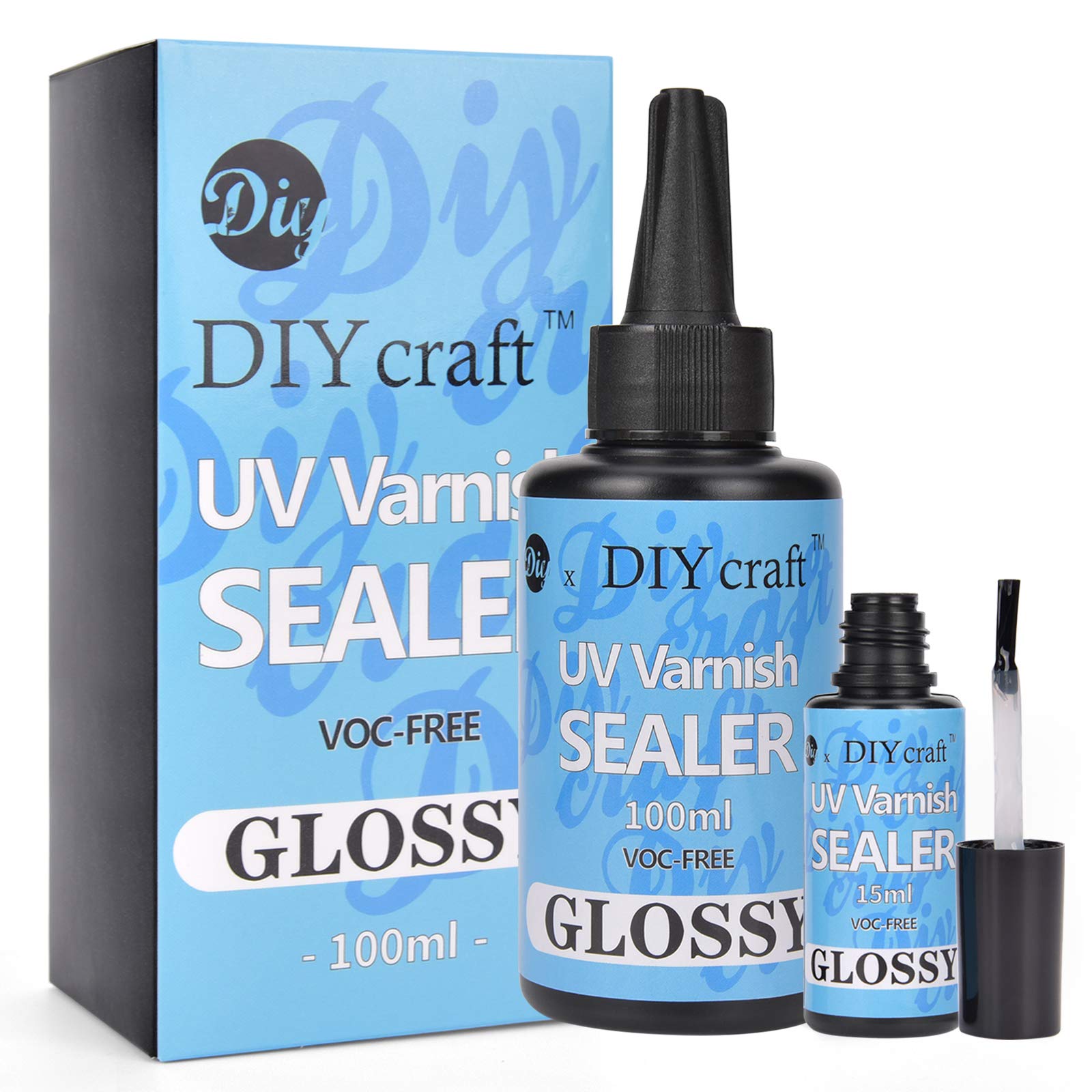 Buy DIYcraft UV Water Sealers 100mlArt varnish,Clear sealant,uv resin