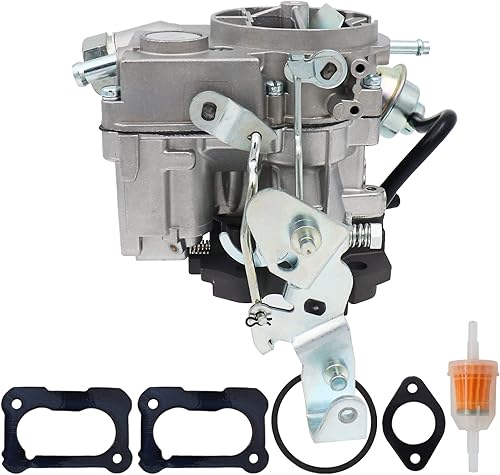 Miniatura 9 de NENKUTEN Carburador de 2 barriles para Rochester 2GC Chevy 5.7L 350 6.6L 400 motores para Chevrolet Small Block C10 C20 C30 1975-1980 Bel Air