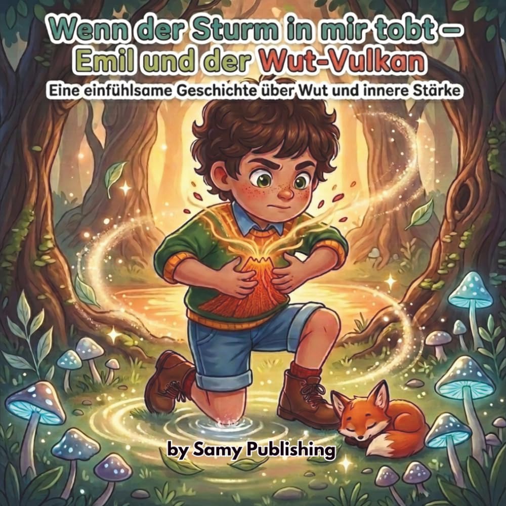 Wenn der Sturm in mir tobt – Emil und der Wut-Vulkan: Ein Kinderbuch über Wut, Gefühle und Selbstregulation – Liebevolle Geschichte zum Vorlesen über Emotionen und innere Stärke ab 3 Jahren