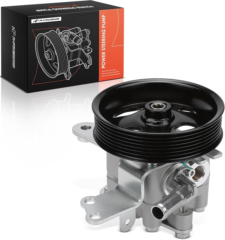 Bomba da direção hidráulica A-Premium com polia e suporte para Nissan Altima, Maxima e Murano – 1 unidade