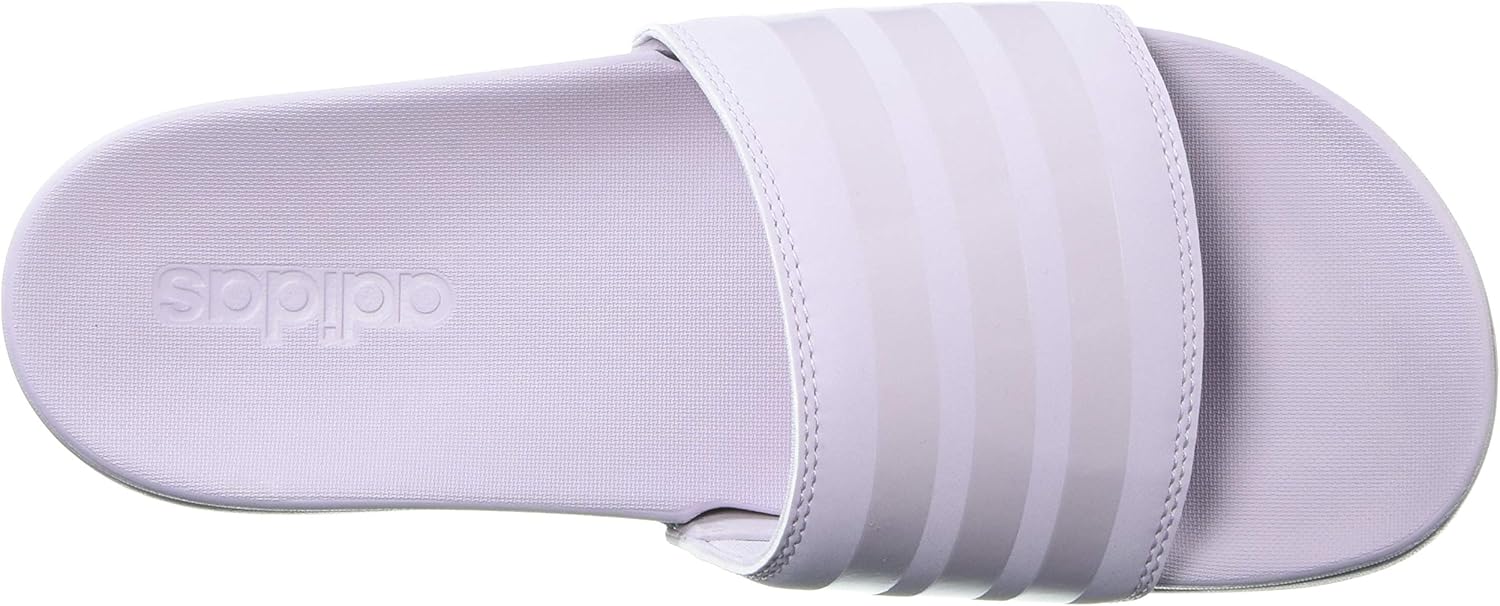 adidas Women's Adilette Comfort Slides Sandal, Mauve/Mauve/Mauve, 11
