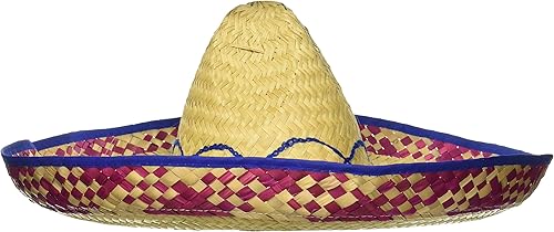 Rubies Sombrero de paja bordado para disfraz Multicolor Rubies Sombrero de paja bordado para disfraz Multicolor