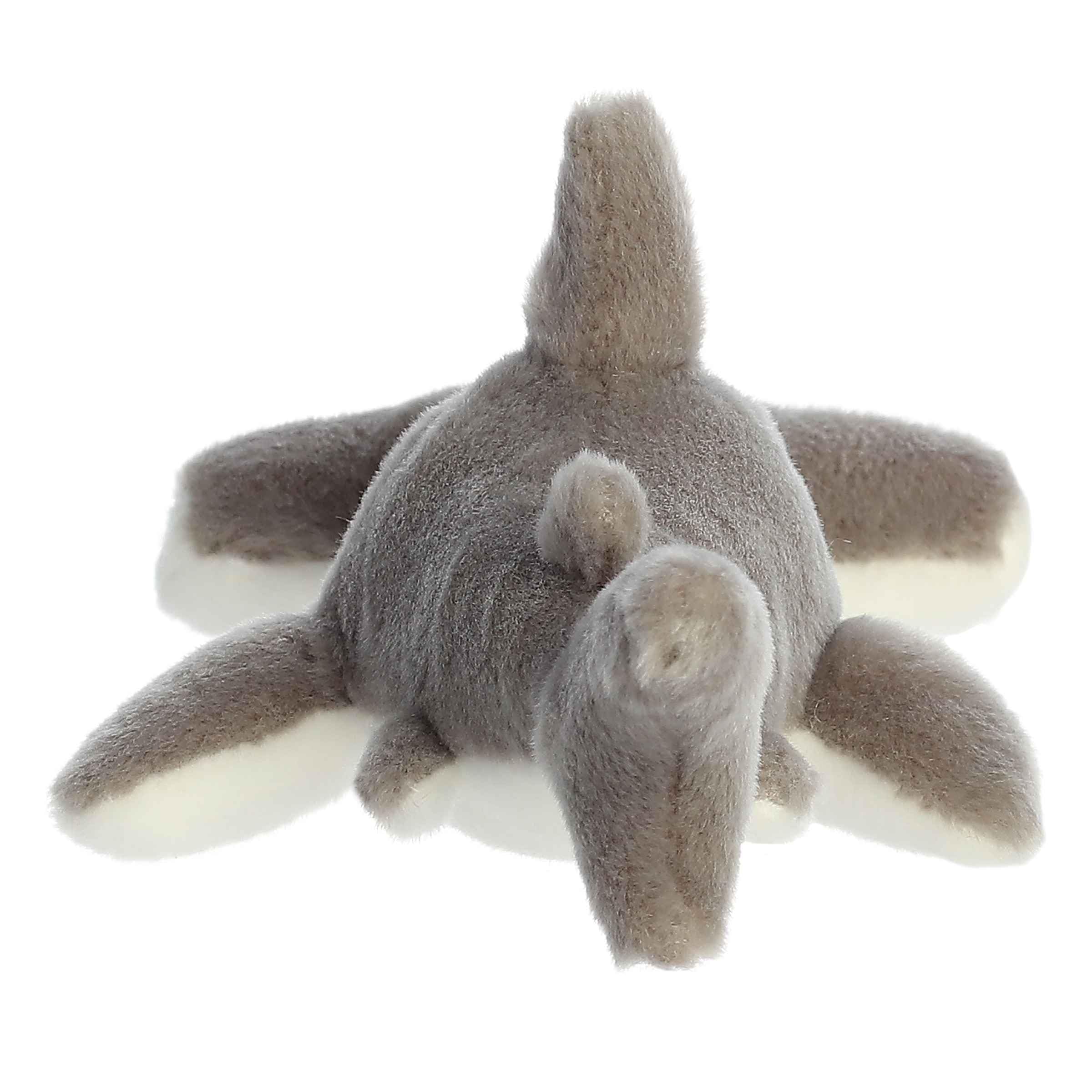 Aurora(r) Responsibly Made Eco Nation(tm) Eco Softies(tm) Hammerhead Shark Stuffed Animal - Ideal for Playtime Adventures - Perfect for Birthdays or Just Because - Gray 8 Inches - Image 5