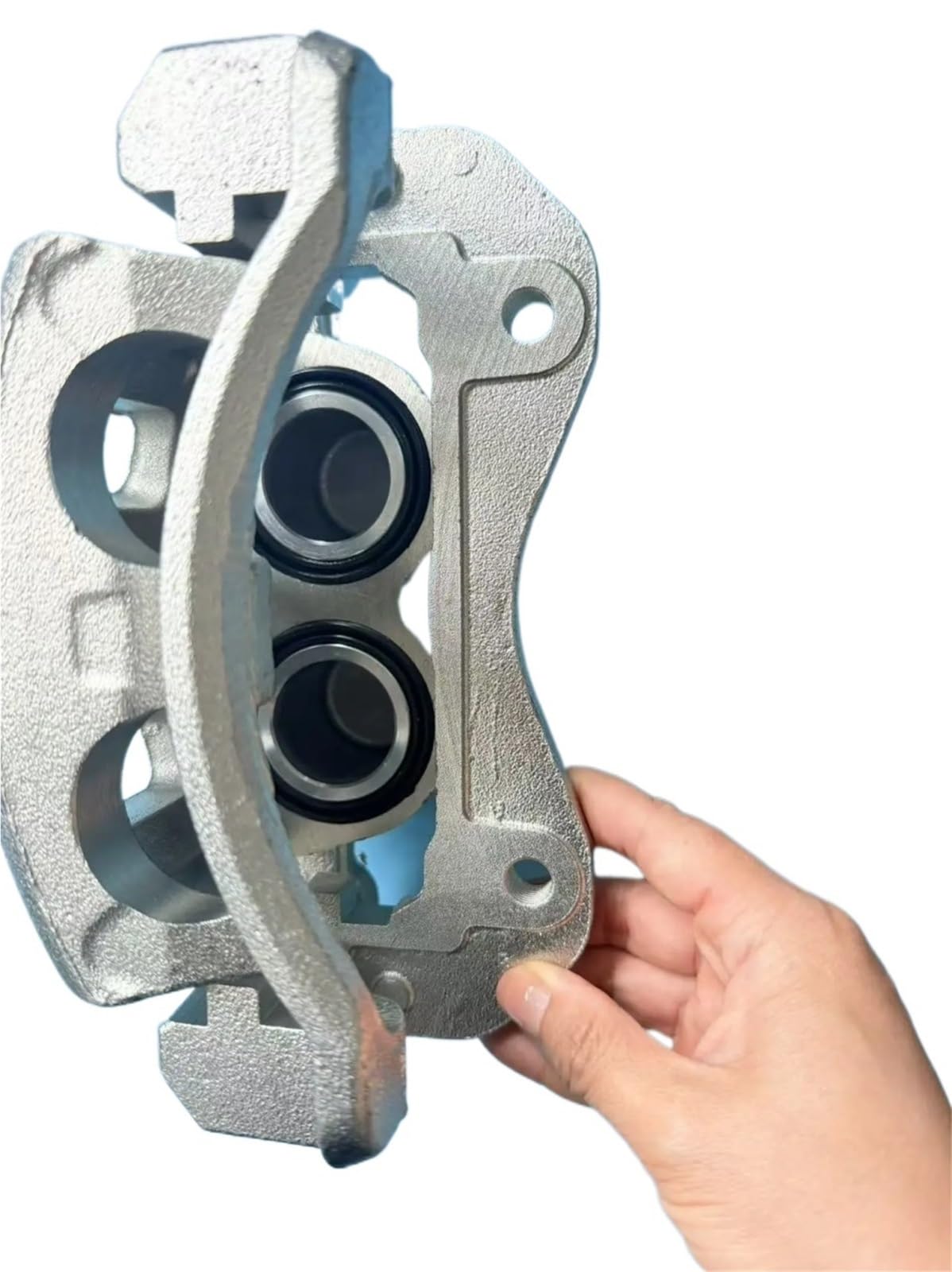 Retractor Pistones Apto para Ssangyong Rexton Pistones Freno En Frenos Disco | 2004-2017 para Actyon Sports II 2013-2019 Conjunto de pinza de freno delantero izquierdo