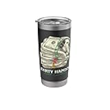 Money on my mind, hustle, grind, rap, cash, get money, dope Stainless Steel Insulated Tumbler