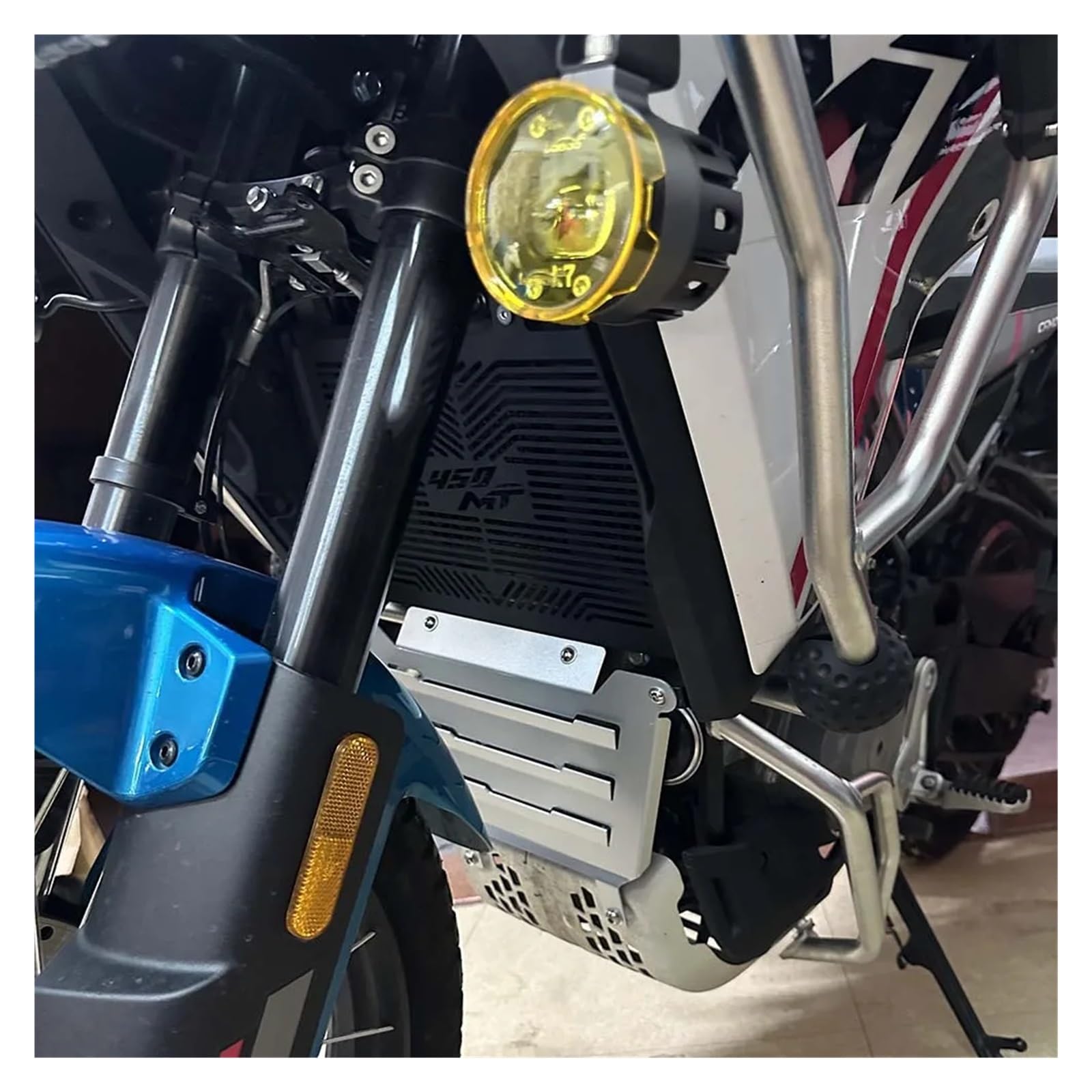 Moto Griglia Radiatore Protezione Per Per CF MOTO 450MT MT 450 MT 2024 2025 MT450 Scudo Anteriore Copertura Del Motore Ventola Di Protezione Griglia Del Radiatore Protezione Di Protezione