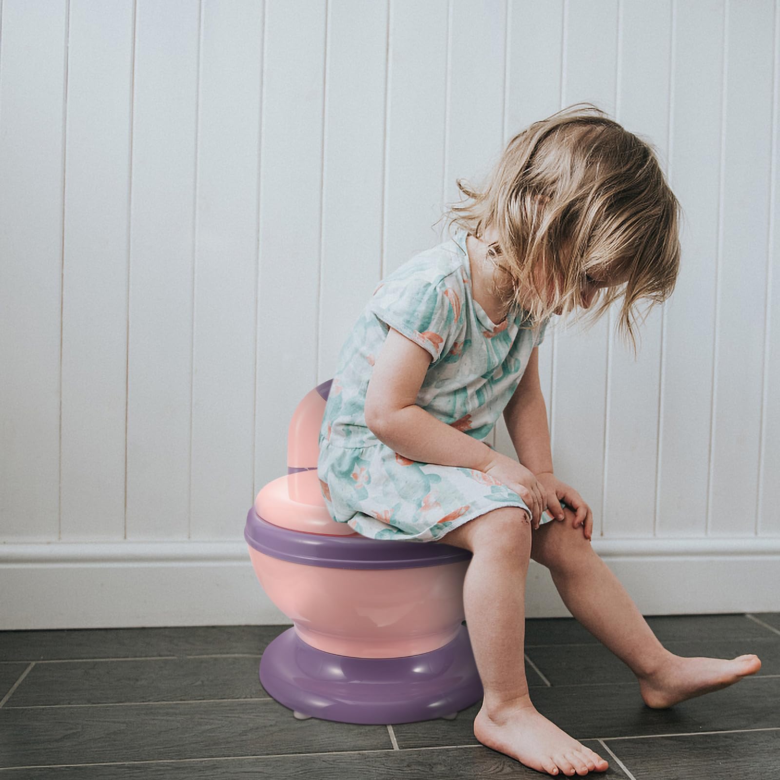 Inodoro Realista de Entrenamiento para Pequeños Asiento Suave