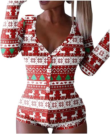 Short christmas onesie Clearance