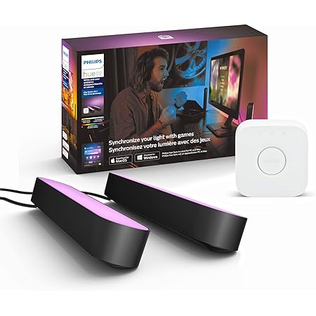 Philips - Hue Play Starter Kit - Black