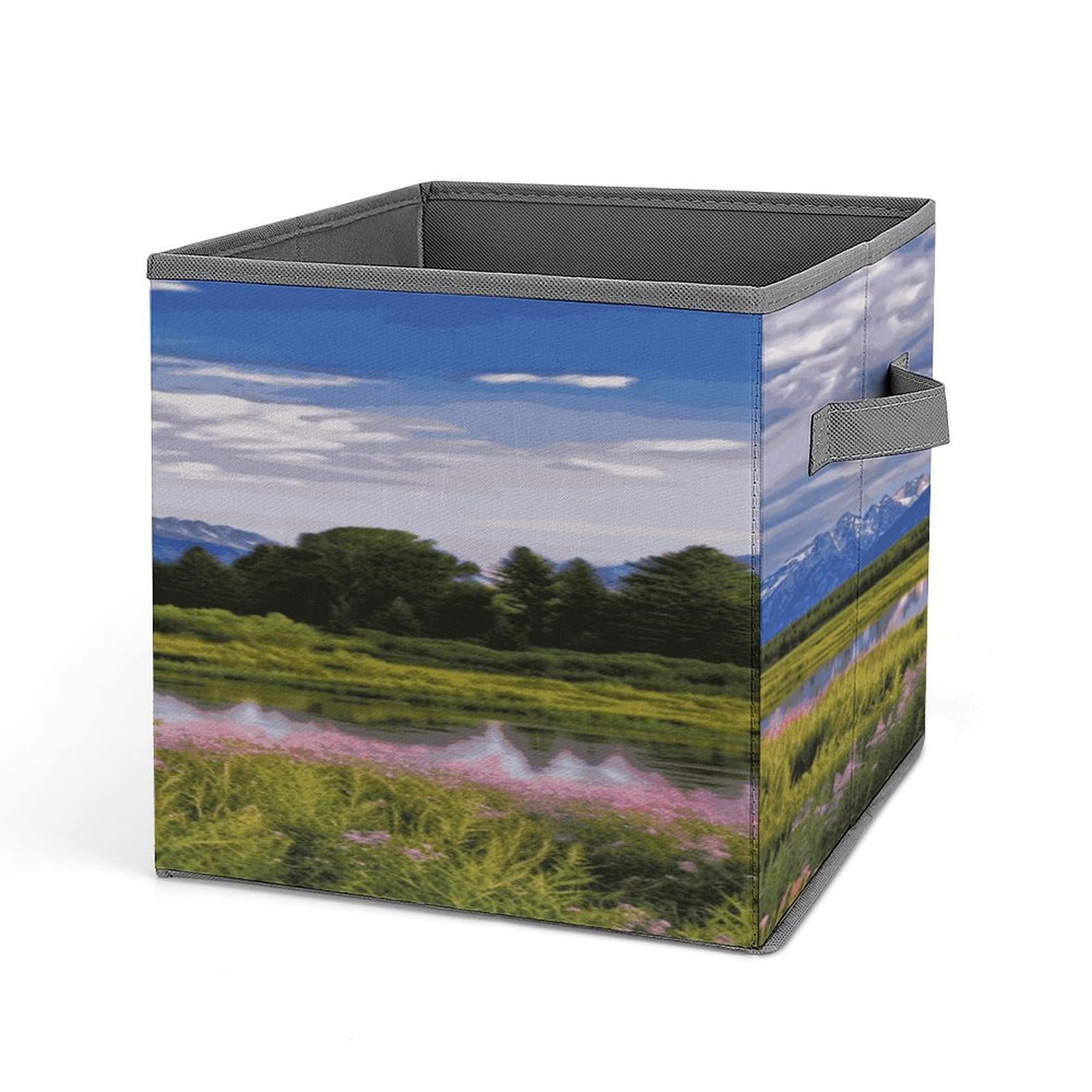 Fekiloot Style Grand Teton National Park Storage Bins Storage Baskets
