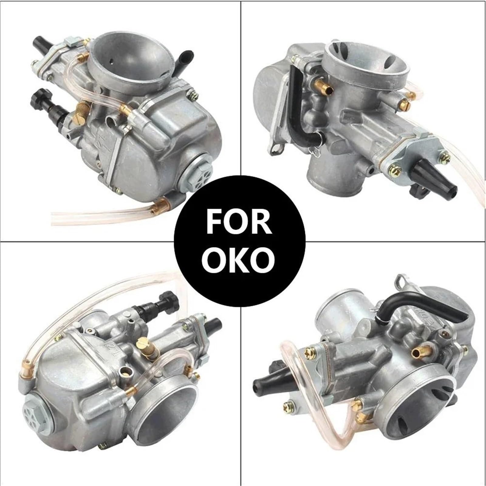 Gaźniki motocyklowe Pasuje do Yamahy, pasuje do Mikuni Koso, pasuje do ATV, Quad UTV, silnik wyścigowy PWK 21 24 26 28 30 32 34 2T 4T z dyszą pneumatyczną Gaźnik motocyklowy(PWK-21)