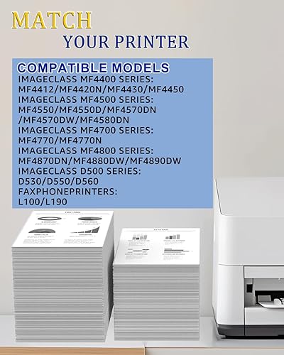 Miniatura 2 de greencycle Cartucho de tóner de repuesto compatible con Canon 128 CRG128 3500B001AA utilizado en ImageClass D530 D550 LBP6230dw LBP6200d L190