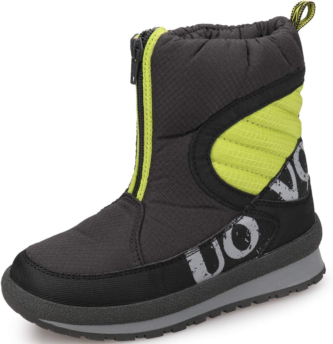 UOVO Boys Snow Boots Boys Boots Winter Boots for Kids Waterproof Winter Snow Boots for Boys Warm Slip Resistant Outdoor (Little Boys/Big Boys)