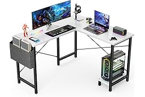 Dumos Under $70 L-Shaped Ergonomic Gaming Desk