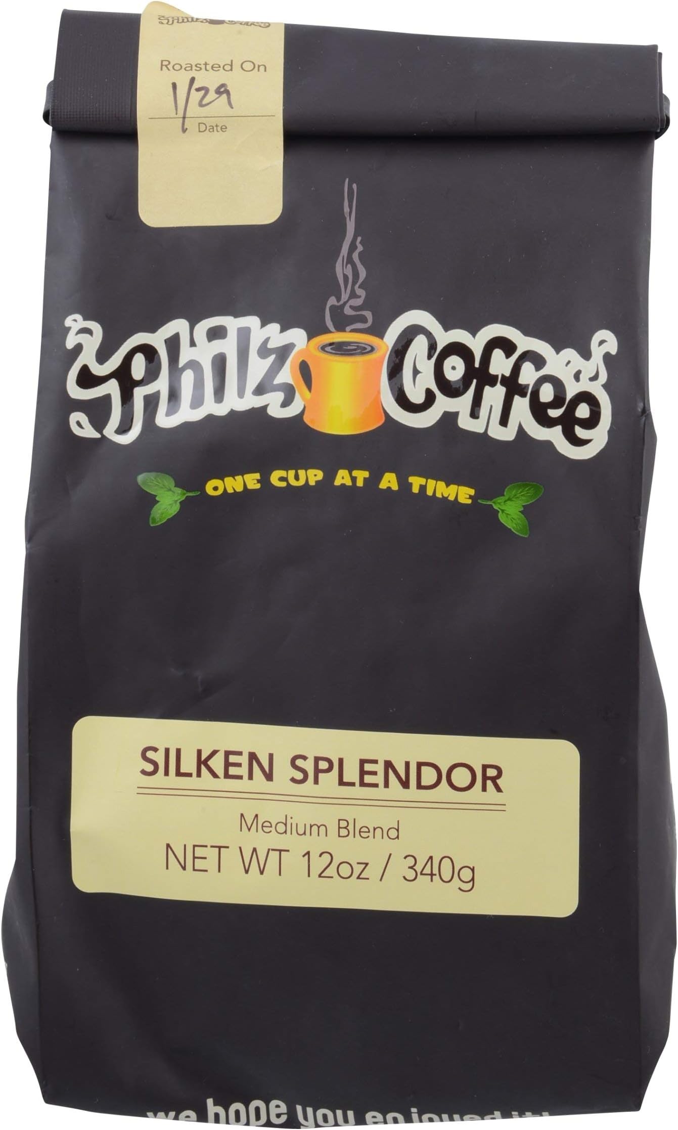 PHILZ COFFEE Silken Splendor Coffee, 12 OZ