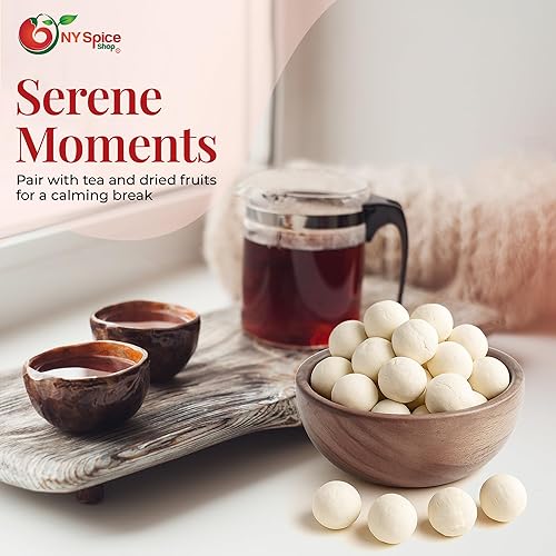 Miniatura 6 de NY Spice Shop Quroot Kashk Round - 1 libra de kashk seco - Utilizado en guarnición, cremosidad - Lo mejor para sopas, salsas y verduras asadas