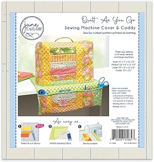 Quilt As You Go Sewing Machine Cover/Caddy, Multicolor, Modern - Buy now