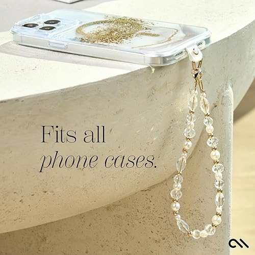 Miniatura 74 de Case-Mate Dije de cuentas para celular, correa extraíble y antirrobo, para llevar celular con manos libres, de mujer, para muchos modelos de Perla