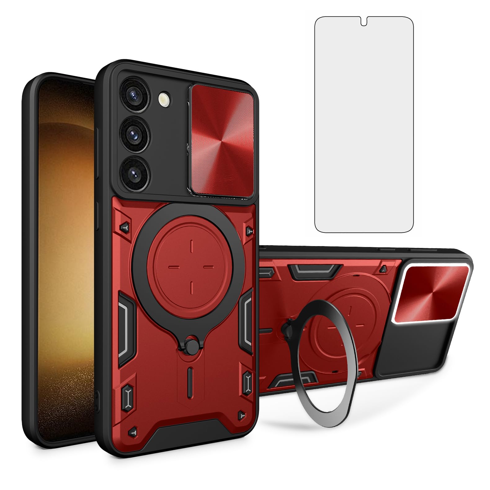 Coque Samsung S23 protège objectif coulissant pour éviter les rayures - 8