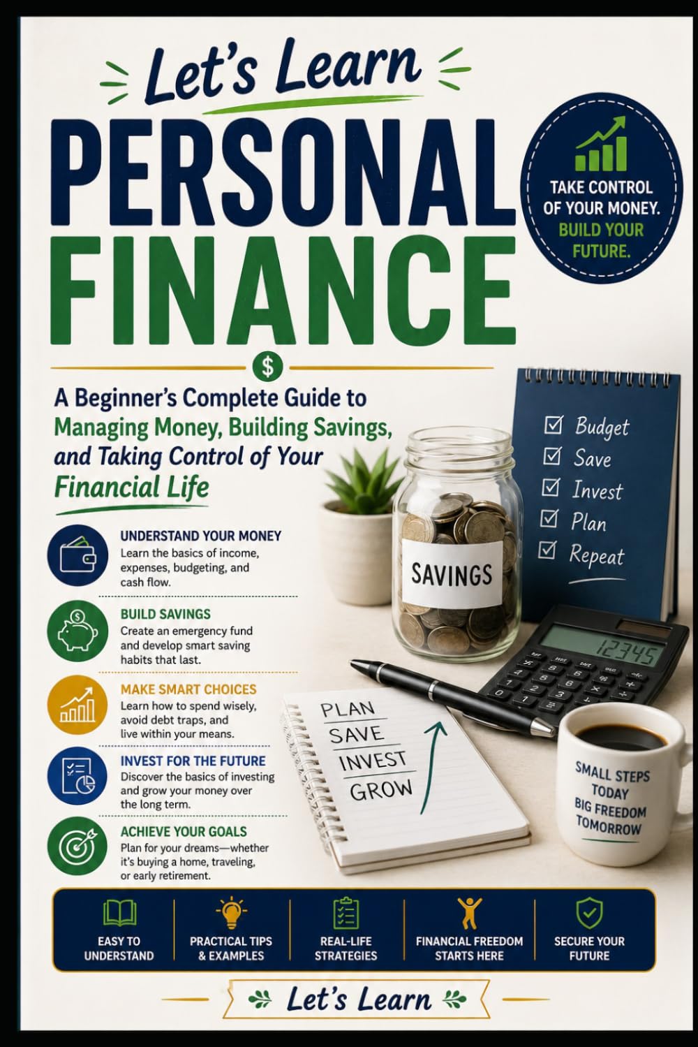 Let’s Learn Personal Finance: A Beginner's Complete Guide to Managing Money, Building Savings, and Taking Control of Your Financial Life: 1 (Money & Finance)