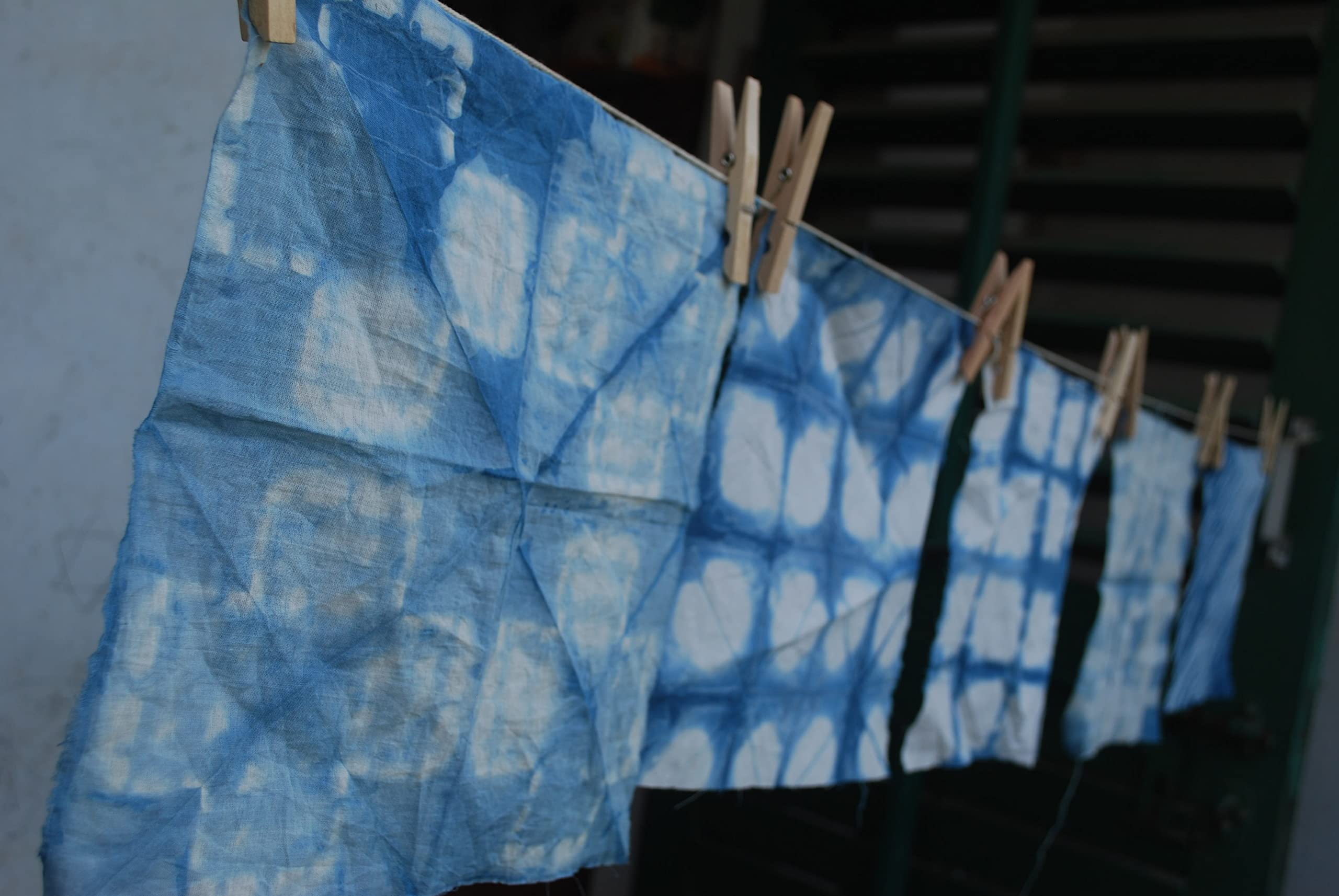 Active Hands Natural Indigo Dye Clamp Shibori Hobby Craft DIY Kit/Indigo Shibori Dyeing/Indigo Clamp Dyeing/DIY Herbal Tie & Dye Kit-picture-10