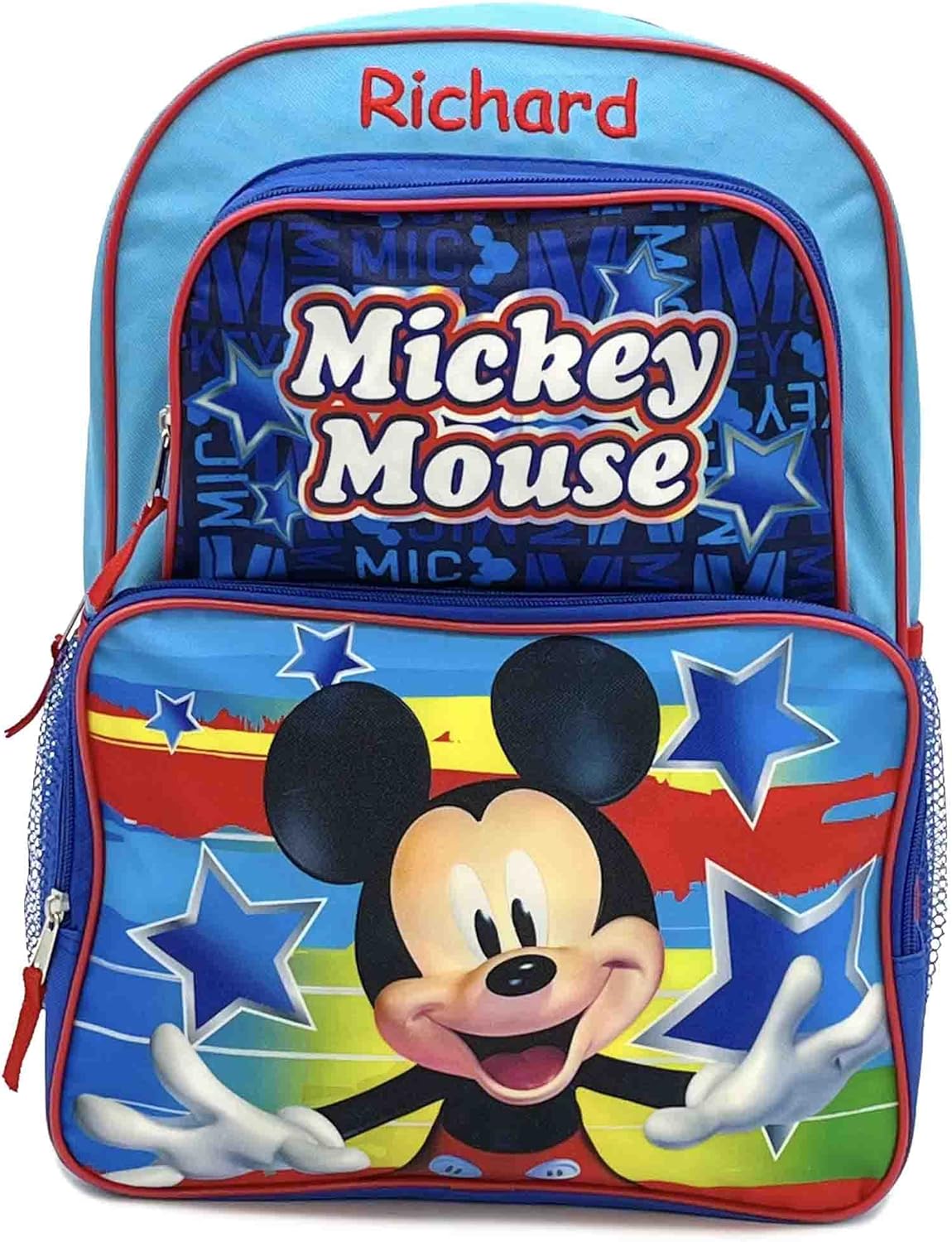 Personalized Mickey Blue Stars Cargo Backpack Nigeria Ubuy