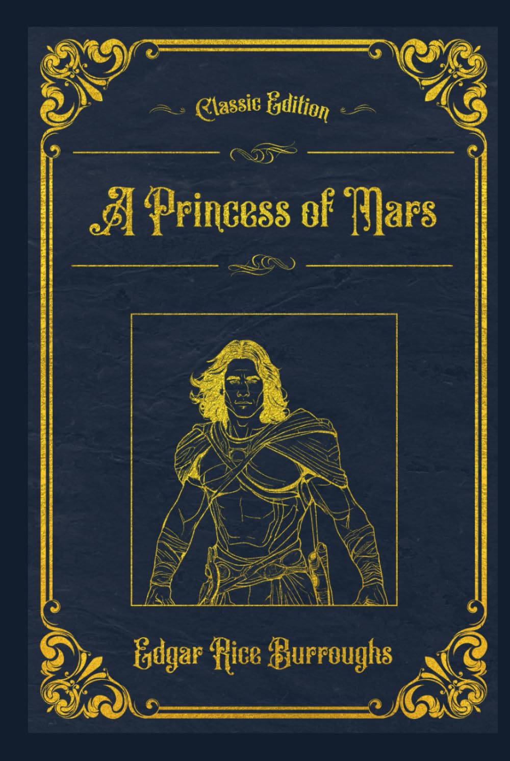 A Princess of Mars: With original illustrations - annotated      Hardcover – February 20, 2024