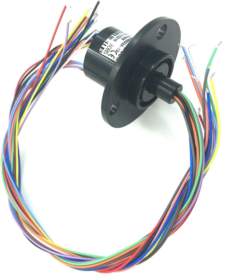6-Wire Capsule Slip Ring – 240V, 300 RPM (12.5mm) / 250 - Foto 9