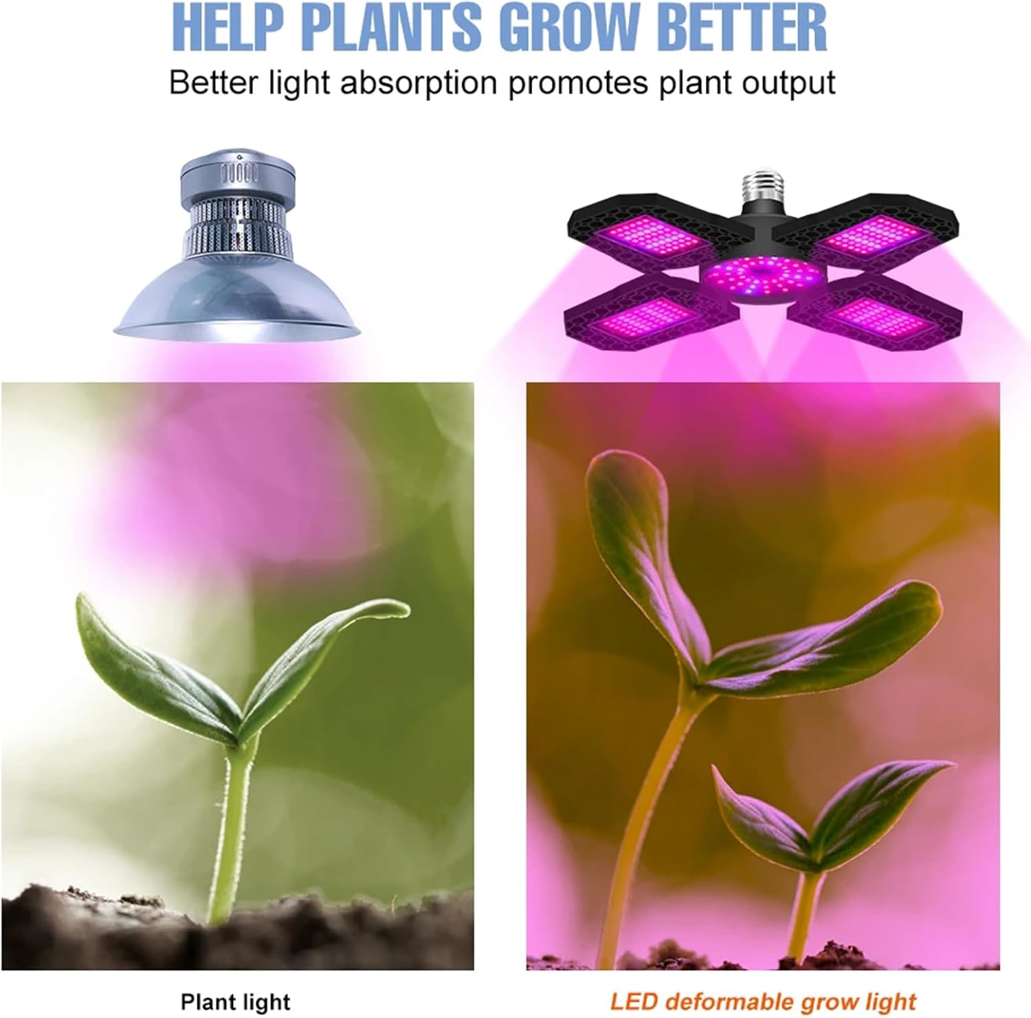 Plant LED Grow Light Full Spectrum Phytolamp Indoor Flower Seeds Hydroponics Cultivation Lamp, for Greenhouse Vegetable Grow Tent,180leds