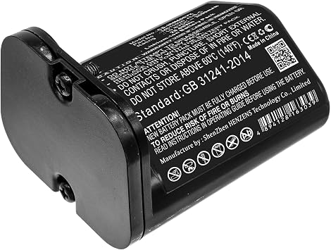Upgraded 10.8V 2600mAh Battery Replacement for iRobot Braava Jet M6, M611020, M612880, M612680, M614480, P/N Vacuum Cleaner Battery for iRobot, ALB-C, M611020, ABL-C, 4650149