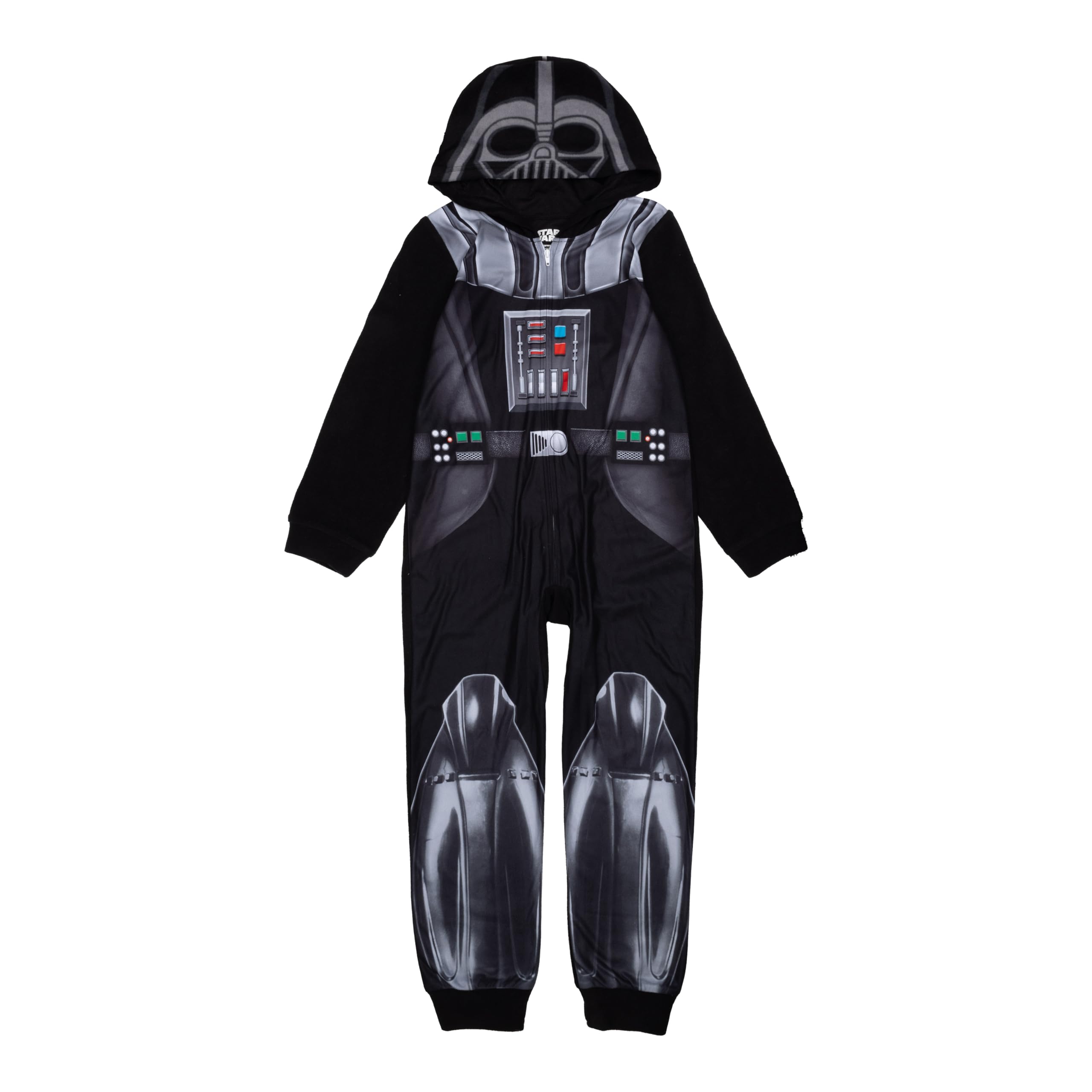 STAR WARS Hooded Blanket Sleeper, Comfortable Pajamas, Soft & Cute for Kids, VADER, 6
