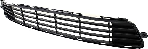 Miniatura 2 de Evan Fischer Rejilla de parachoques compatible con Toyota Corolla 2011-2013, frontal, negro texturizado, BaseCESXRS