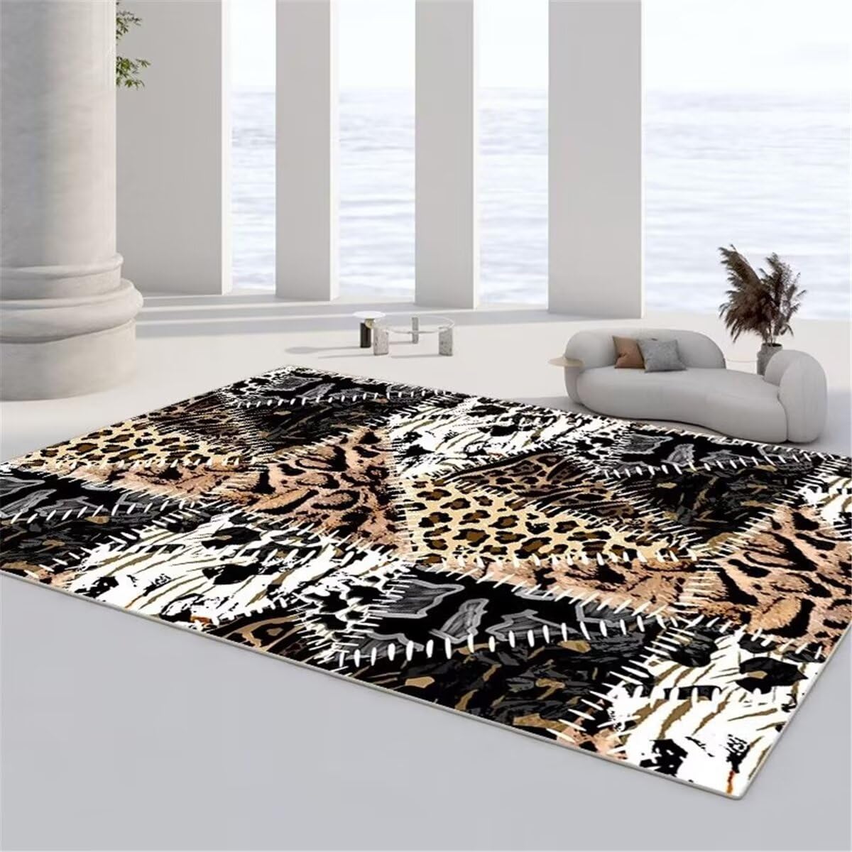 Tapis enfants 160x230cm tapis de couloir salon lavable et grand
