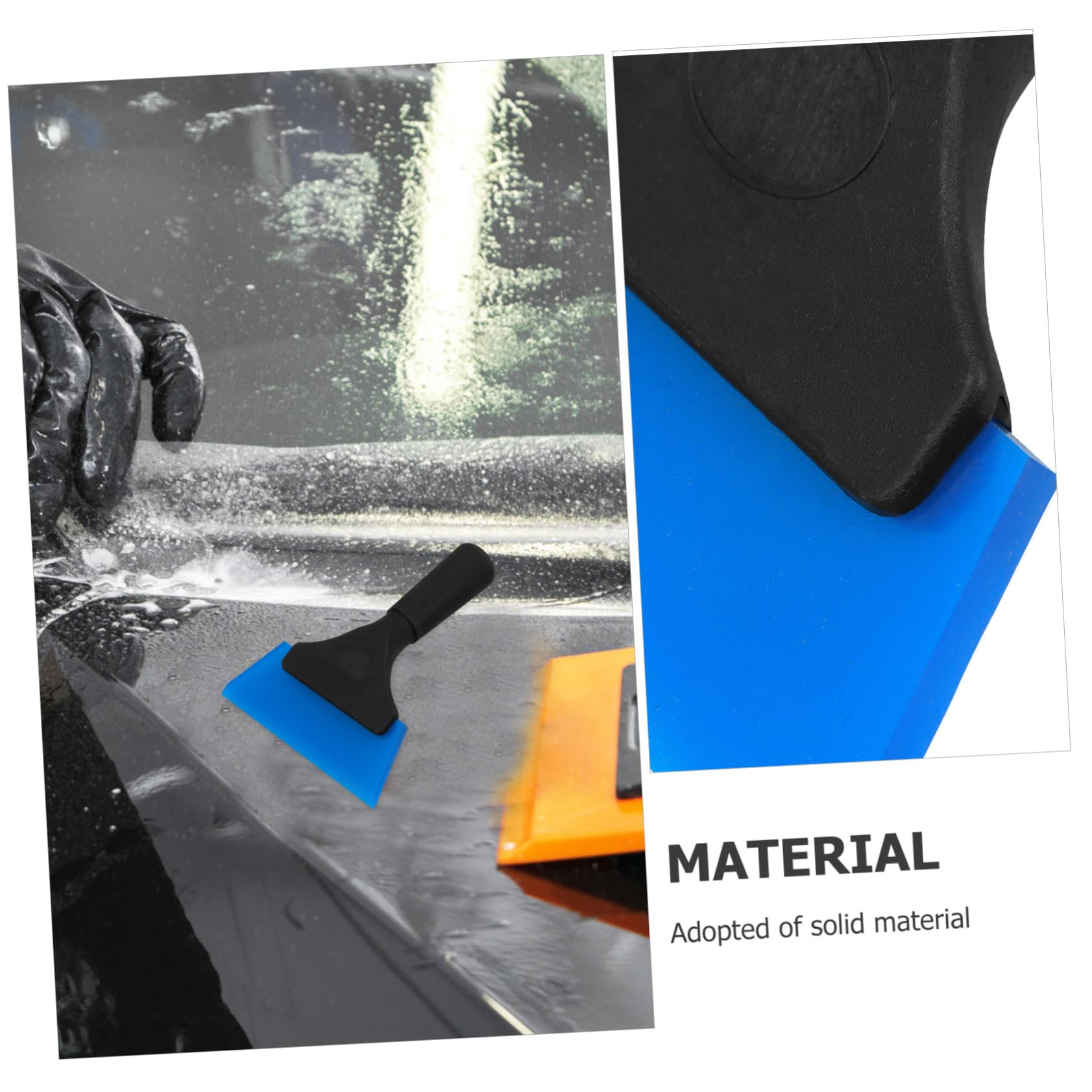 Gatuida 8pièces Raclette De Squeegee pour Film Auto Outils De De Film Vinyle pour Voitures avec Poignée Ergonomique Accessoire Pratique pour Nettoyage