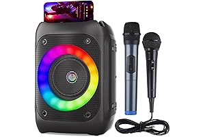 Ankuka Karaoke Machine for Kids: Microphone and Speaker Set for Unforgettable Singing Experiences