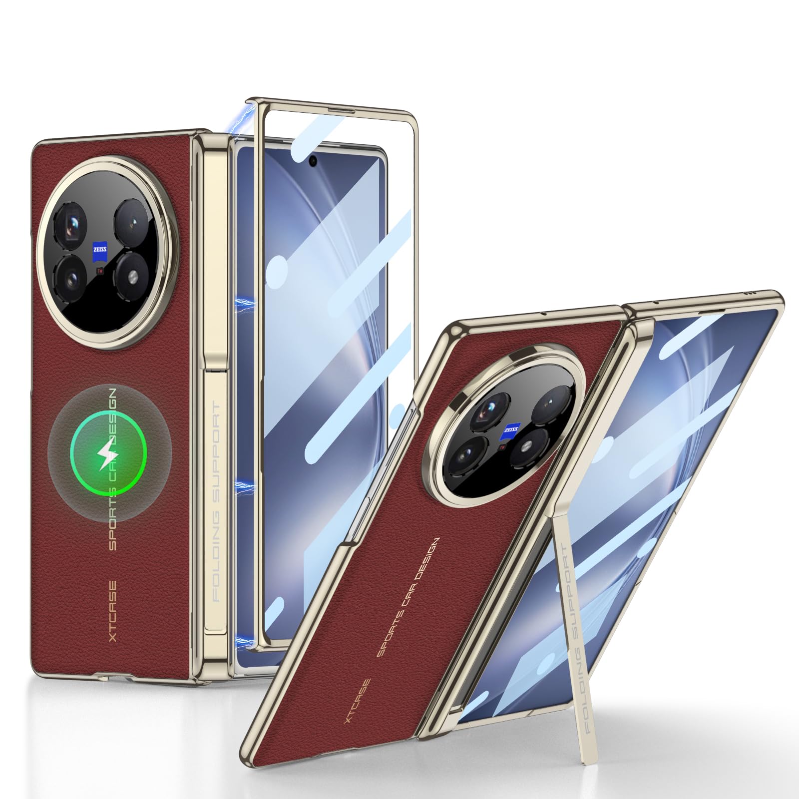 Coque Vivo X Fold5 magnétique avec support et membrane intégrée - 8