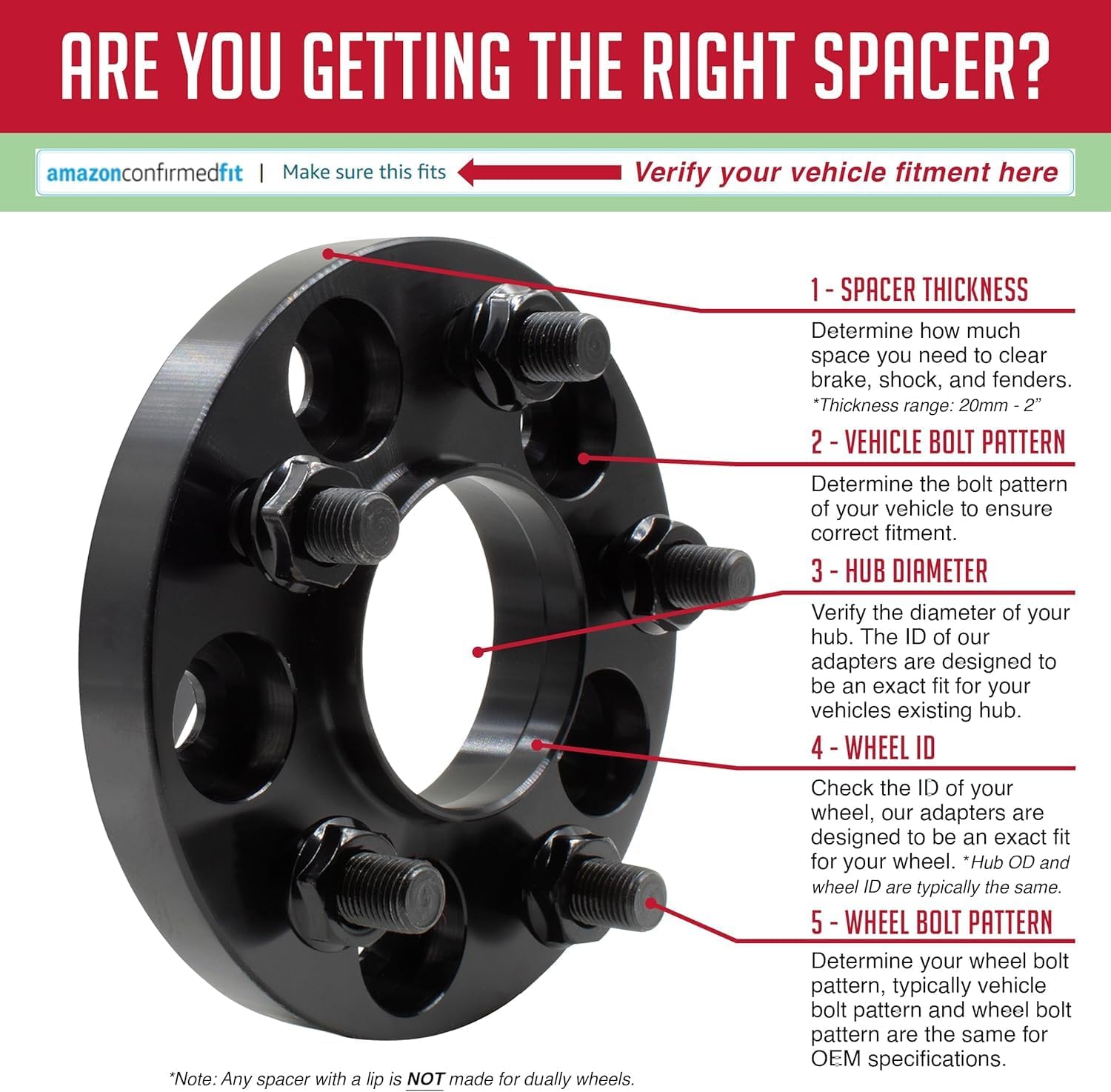 Wheel Accessories Parts 2 Pcs Hub Centric Wheel Spacers 5 on 120mm 5x120mm 20mm 0.8 Inch Thick 66.9mm Hub M14x1.5 14x1.5 Thread Stud Fits 2010+ Chevy Camaro ｜ 2020+ Corvette ｜ 2010-17 Terrain - Image 5