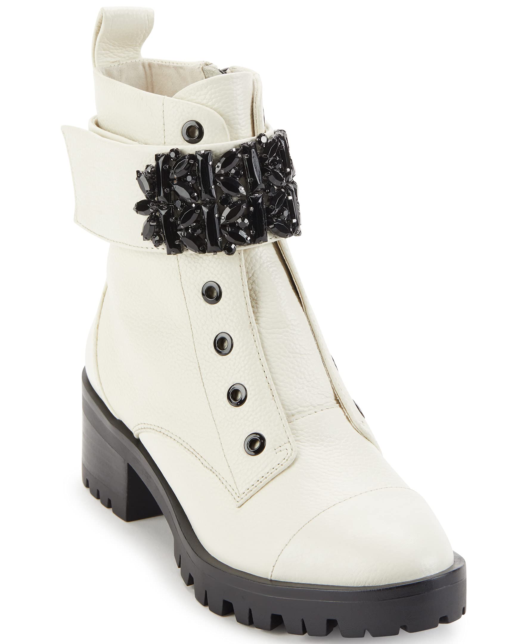 Men's Pippa Combat Boot, Bone, 7