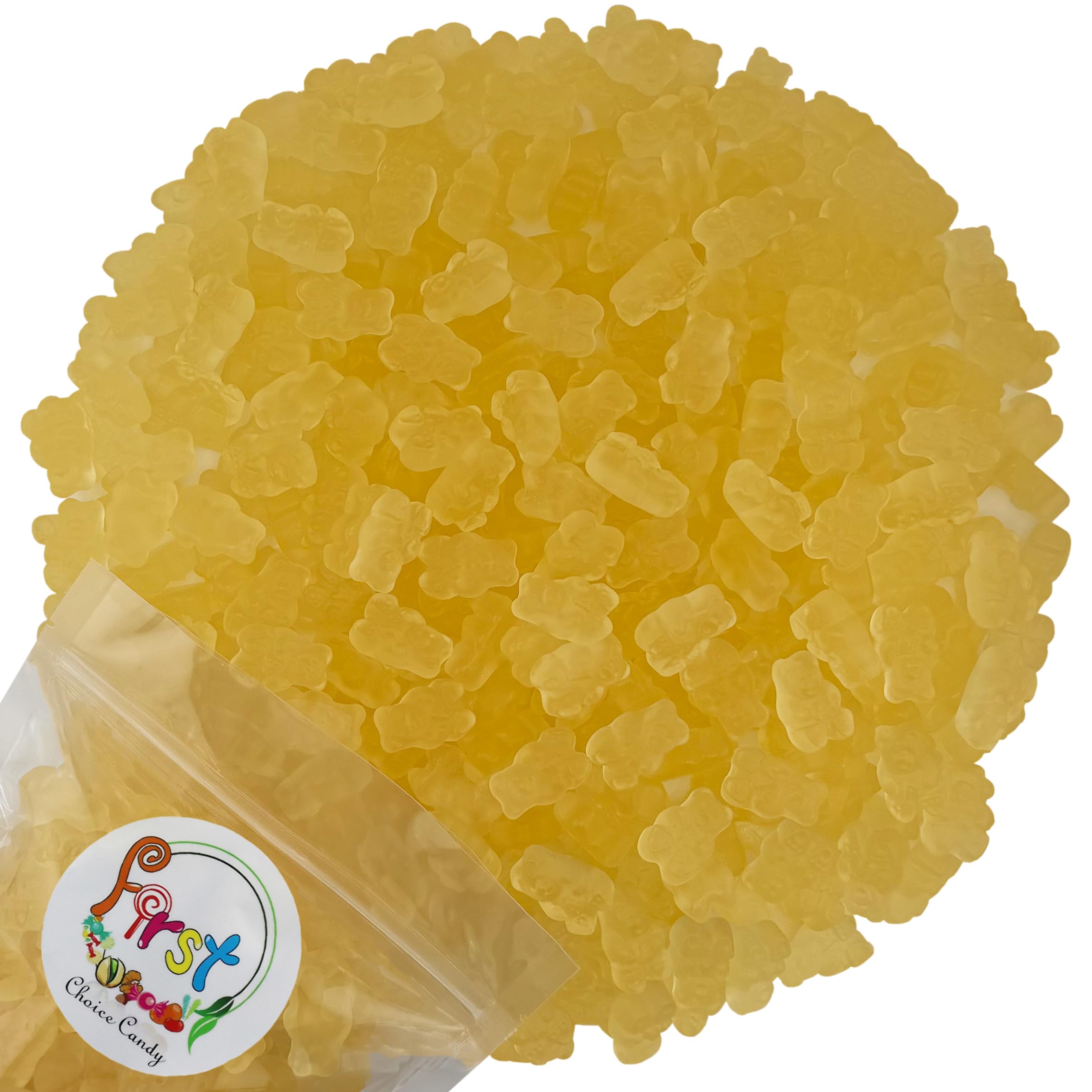 Amazon.com : FirstChoiceCandy Gummy Bears (Pineapple, 2 LB