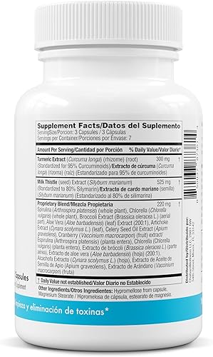 Miniatura 5 de Yes You Can! Natural Detox Pills  Limpieza diurética con electrolitos y vitaminas  Ayuda con la retención de agua  Sin gluten, 21 cápsulas (paquete