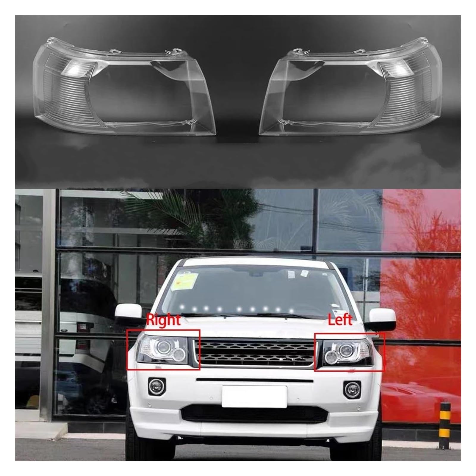 Riloer Copertura Parabrezza Riflettente Per Land Rover Freelander 2 (2007-2015) – Protezione Solare E Termica