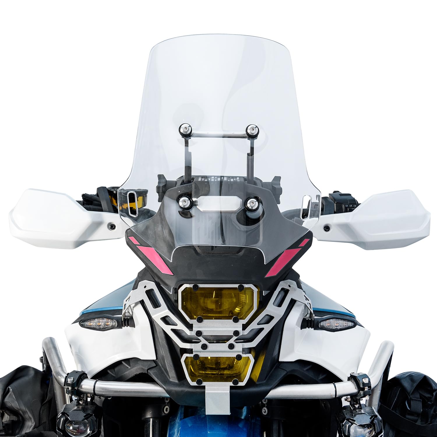 Parabrezza per moto adatto per 450MT 450 MT 2024 2025 visiera deflettore vento doppia bolla, trasparente