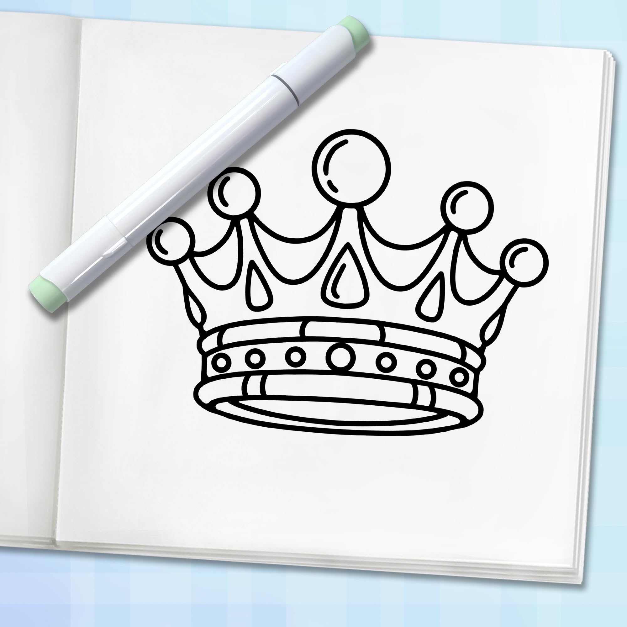 100 Bold Coloring Book: Simple, Easy, and Large Print Designs for Adults and Kids with Animals, Flowers, Food, and More! (Bold and Easy Coloring Books) - Image 5